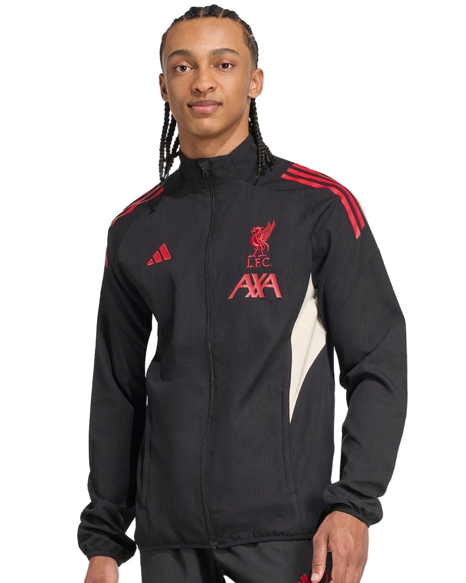adidas LFC Domestic Tracksuit Black 2025/26 - OnSize