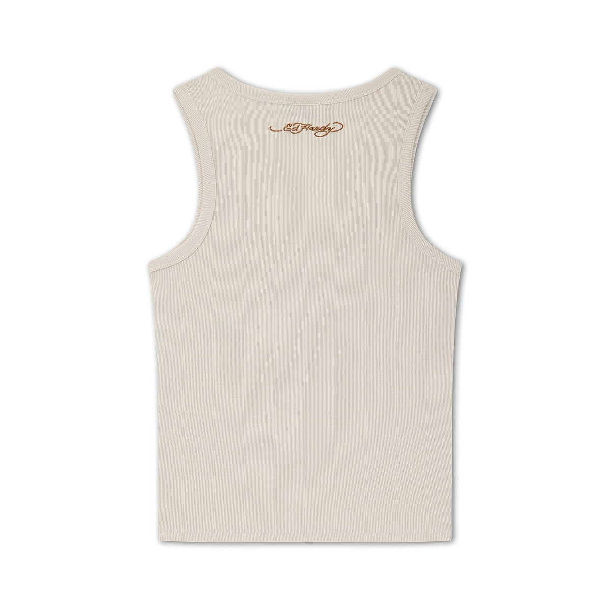 Ed Hardy Battle Fitted Vest Top Grey - OnSize