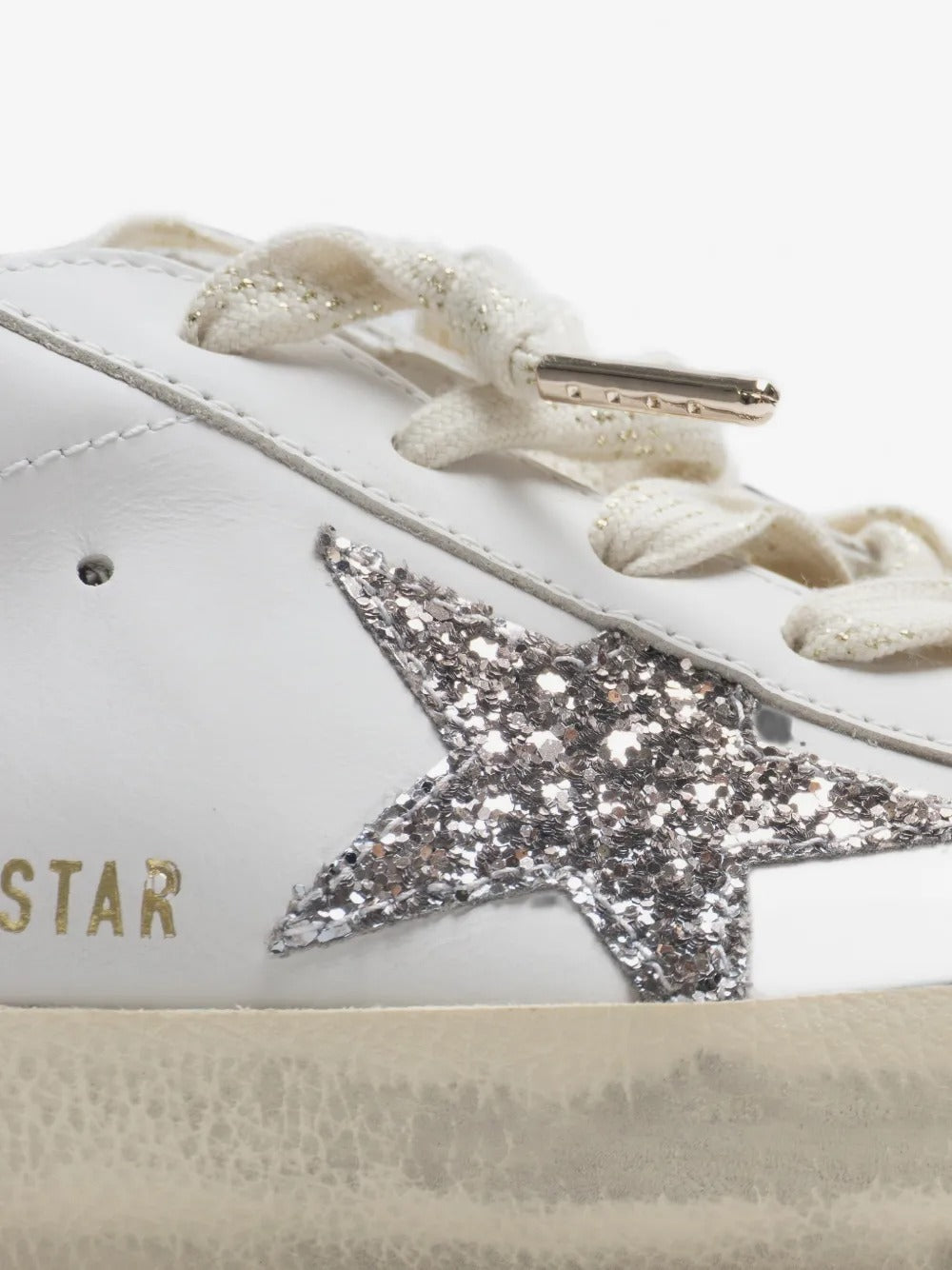 Golden Goose Super-Star White Beige Cinder - OnSize