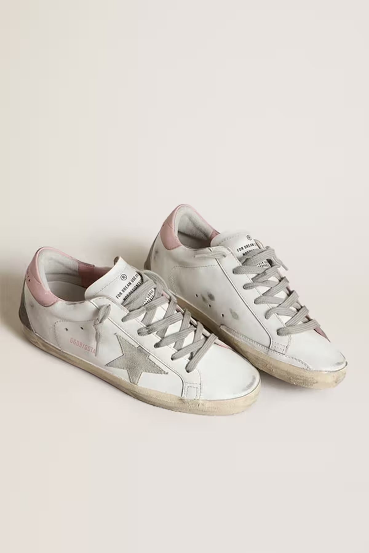 Golden Goose Super-Star White Light Pink - OnSize