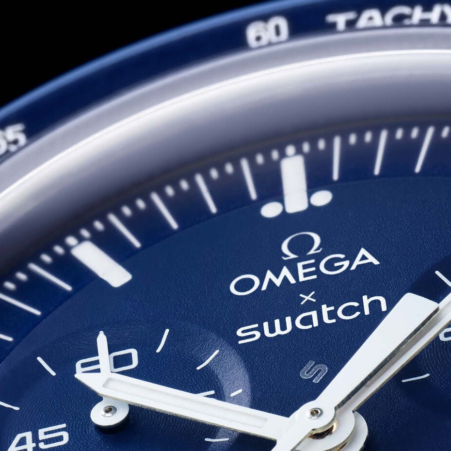 Swatch x Omega Bioceramic Moonswatch Mission to Neptune - OnSize