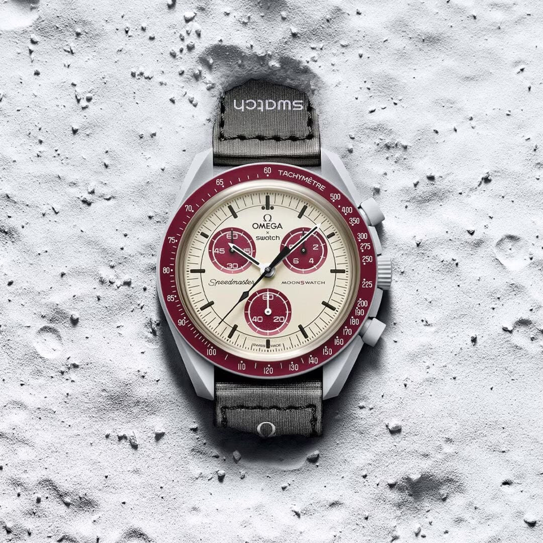 Swatch x Omega Bioceramic Moonswatch Mission to Pluto - OnSize