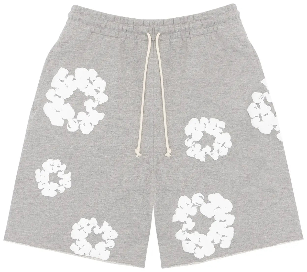 Denim Tears The Cotton Wreath Shorts Grey - OnSize