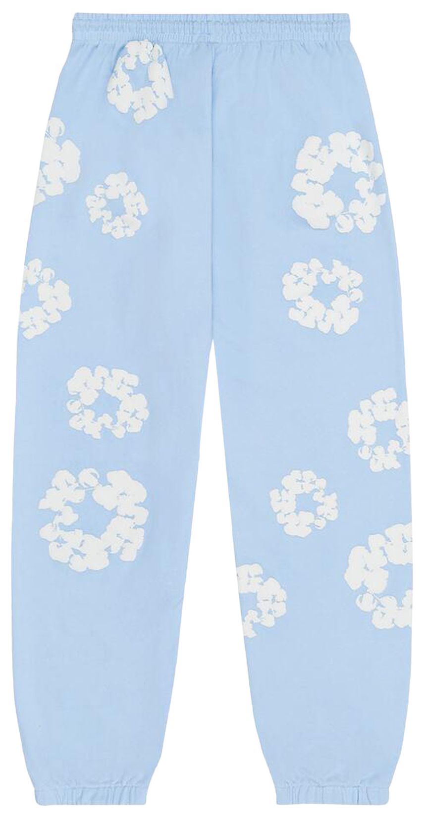 Denim Tears The Cotton Wreath Sweatpants Powder Blue - OnSize