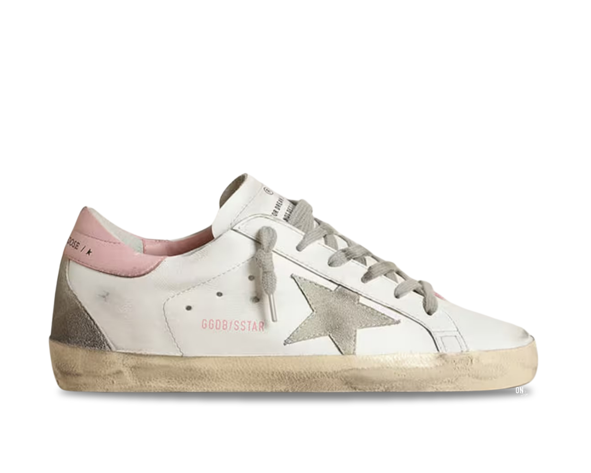 Golden Goose Super-Star White Light Pink - OnSize