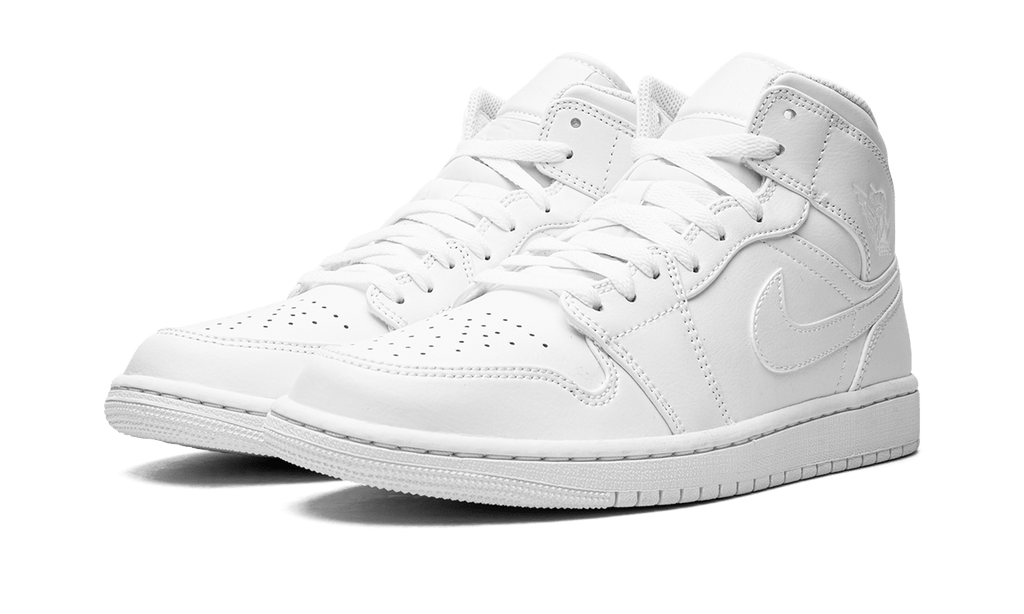 Jordan 1 Mid Triple White 2.0 - OnSize