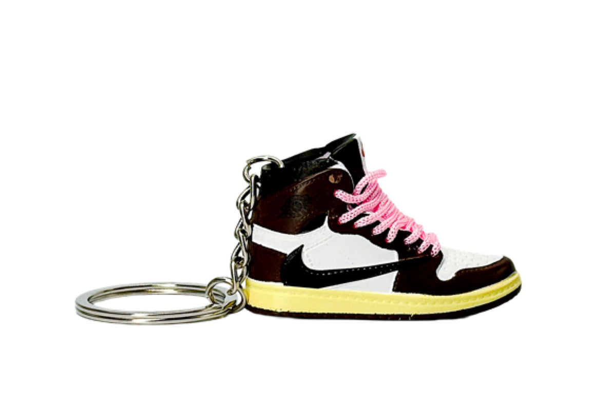 Keychain - Jordan 1 Retro High OG Travis Scott Mocha - OnSize
