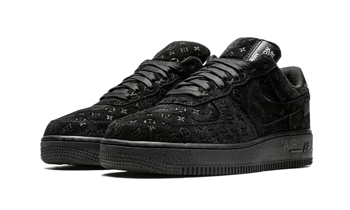Louis Vuitton Nike Air Force 1 Low By Virgil Abloh Black - OnSize