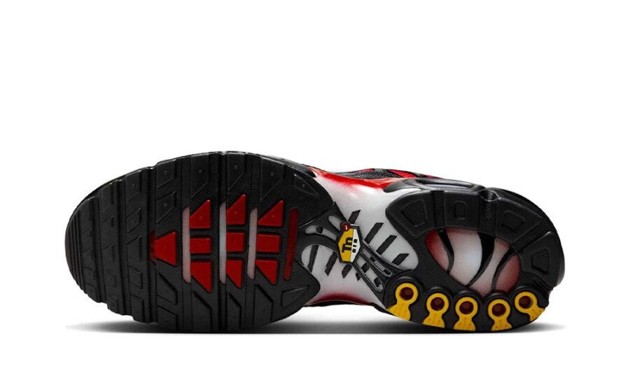 Nike Air Max Plus Pure Platinum University Red Black White - OnSize