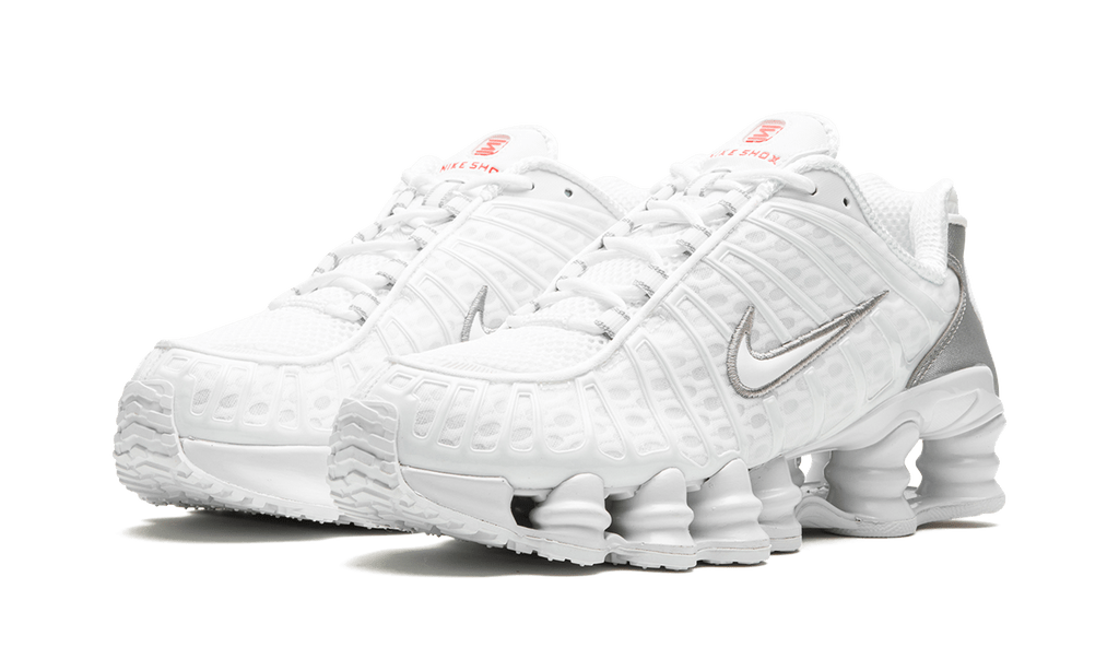 Nike Shox TL White Metallic Silver - OnSize