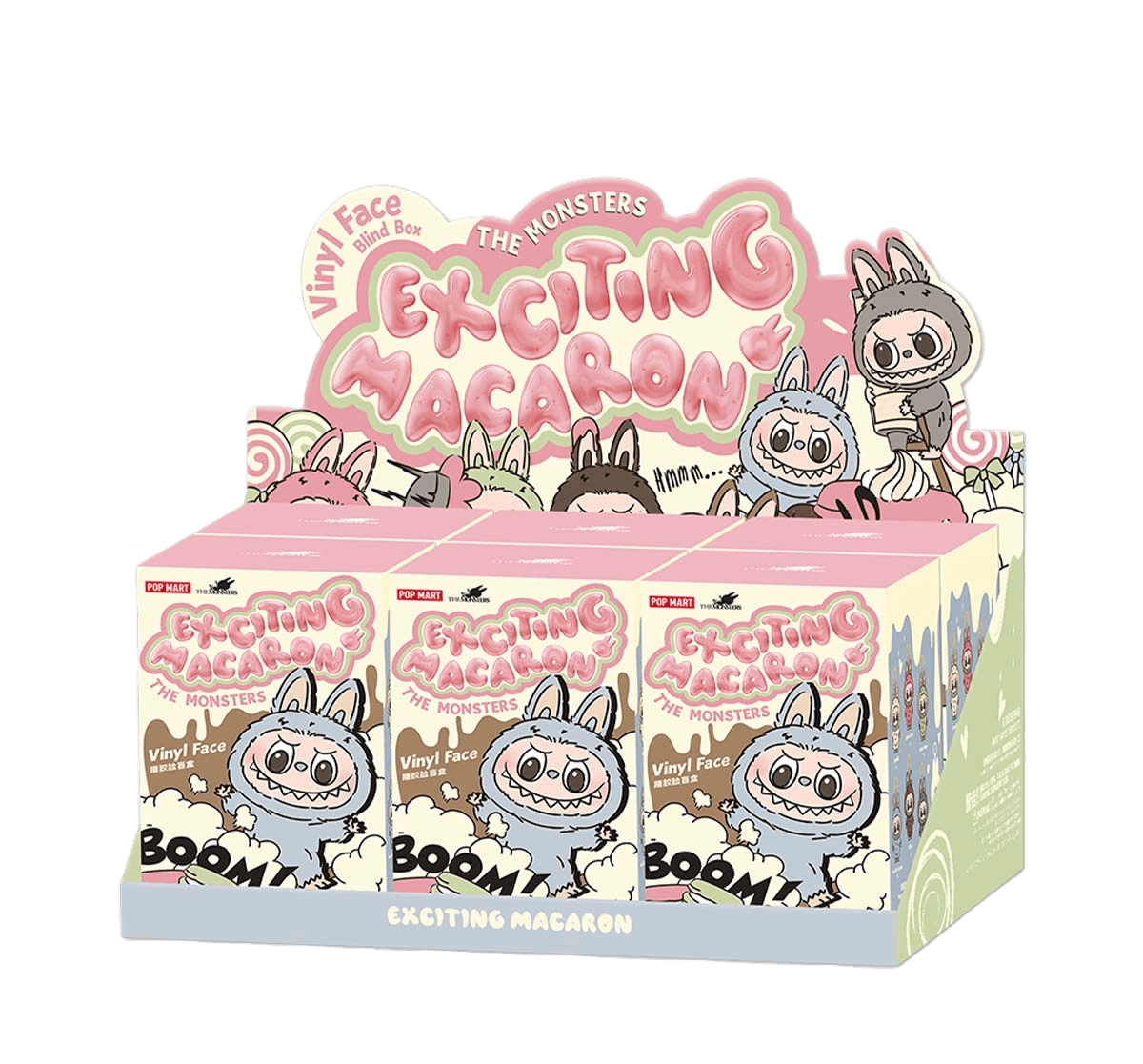Pop Mart Labubu The Monsters Tasty Macarons - OnSize